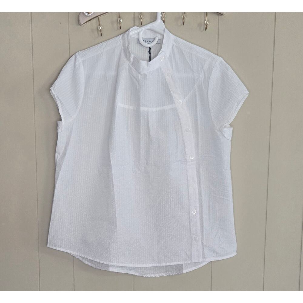 NEW Harshman White Sabina Blouse NWT Size Small